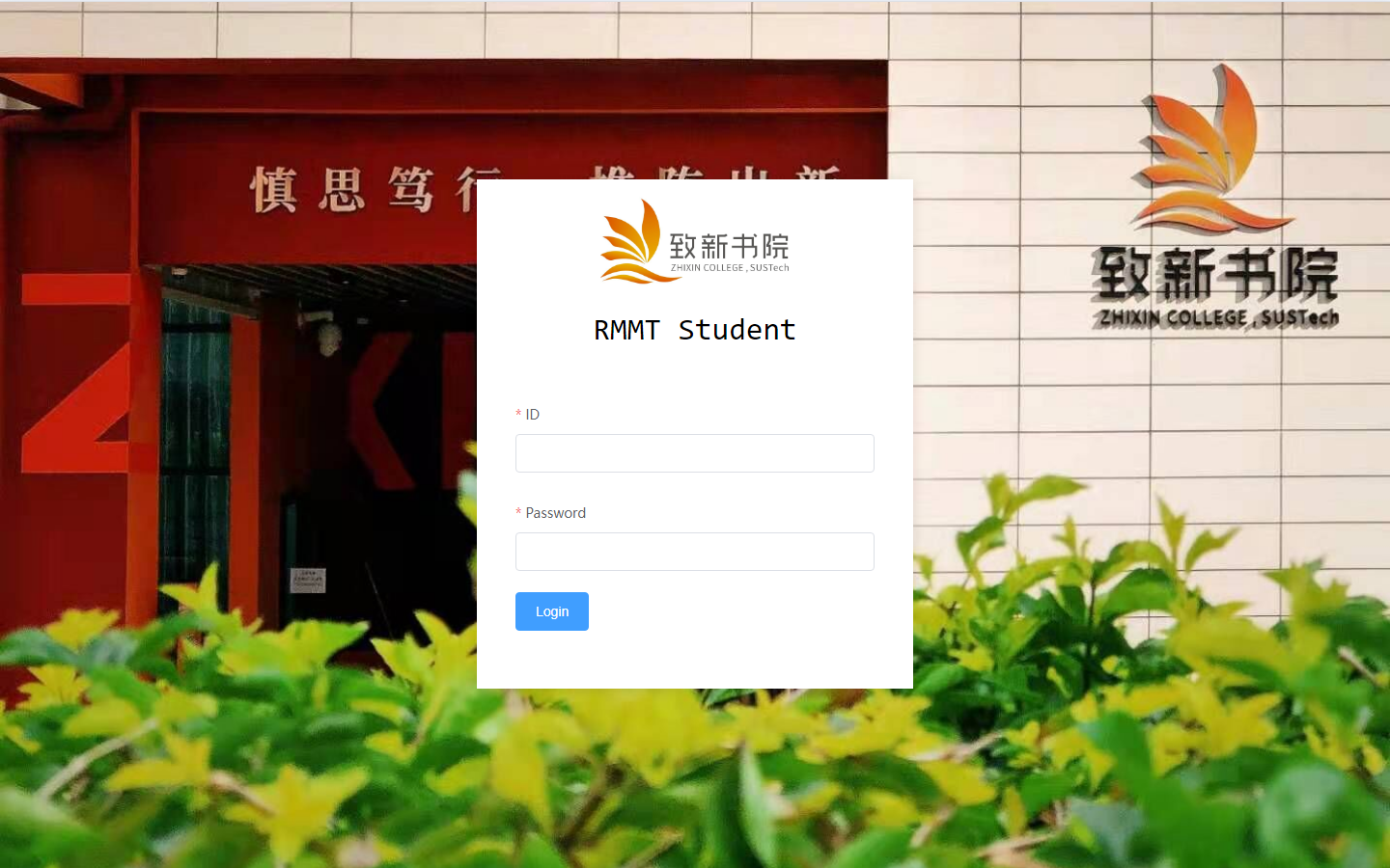 Login Interface